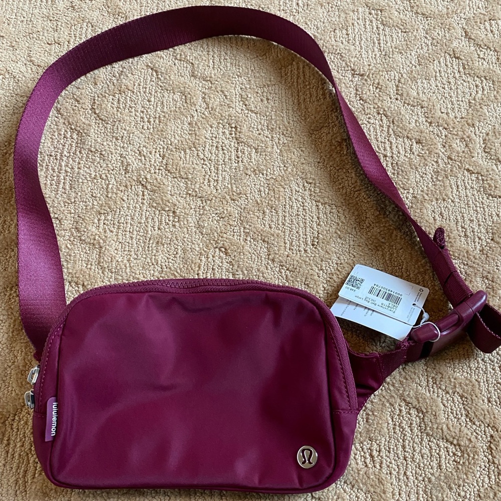 lululemon athletica Burgundy Crossbody Bag